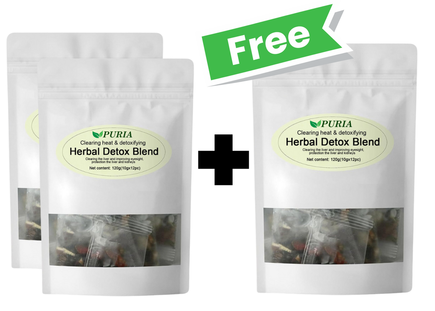 Puria™ Herbal Detox Blend (Buy 2 Get 1 Free)